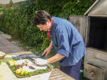 Grillen und räuchern im Seehotel Stuersche Hintermühle Fest, Grillabend, Räucherfisch