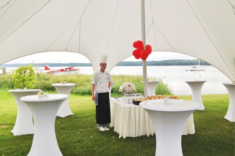 Fingerfood direkt am Strand des Plauer Sees