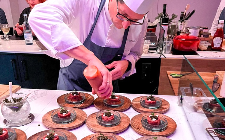 In erster Reihe beim Chefs Table