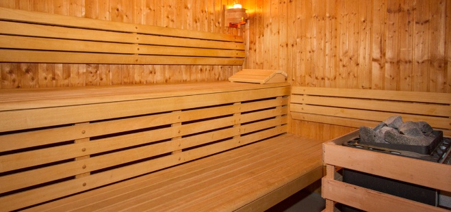 Sie haben die Wahl zwischen finnischer Sauna, Bio-Sauna, Dampfbad und Hamam