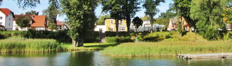 Aussenansicht vom Hotel Plau am See