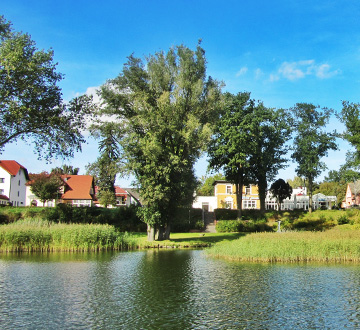 Aussenansicht vom Hotel Plau am See